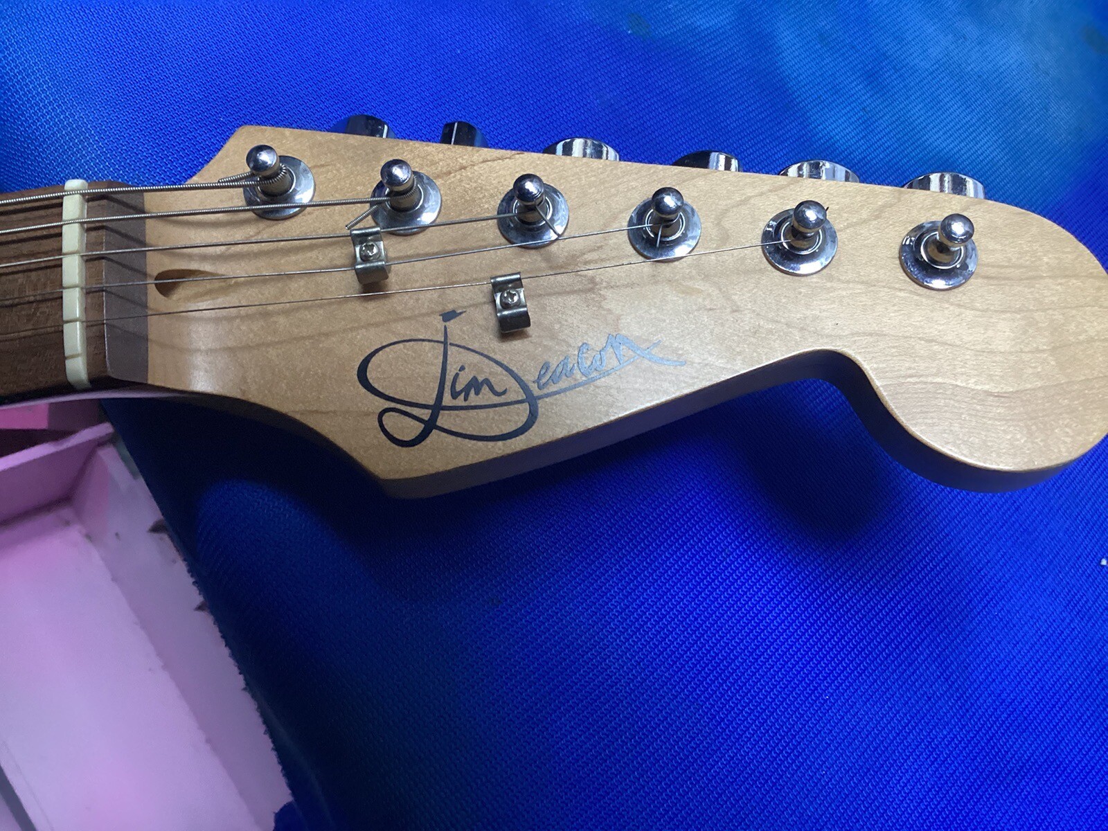 Jim Deacon vintage strat guitar in Black FX10G eBay