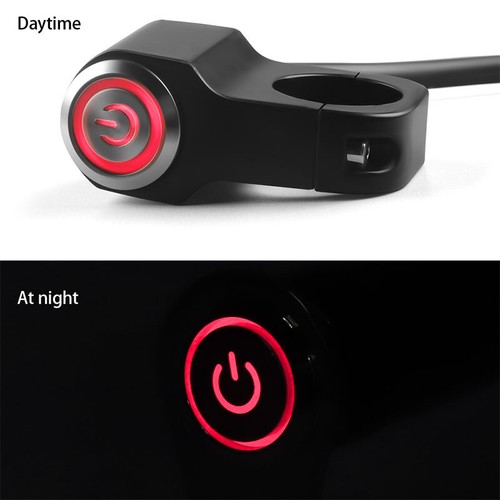MoFlyeer 12V Motorcycle ATV Waterproof Handlebar Headlight Switch Motorcycle Handlebar Headlight Switch Fog Spot Light LED Color: FZ2775-Red | shopping cart: Online shopping with crypto currencies