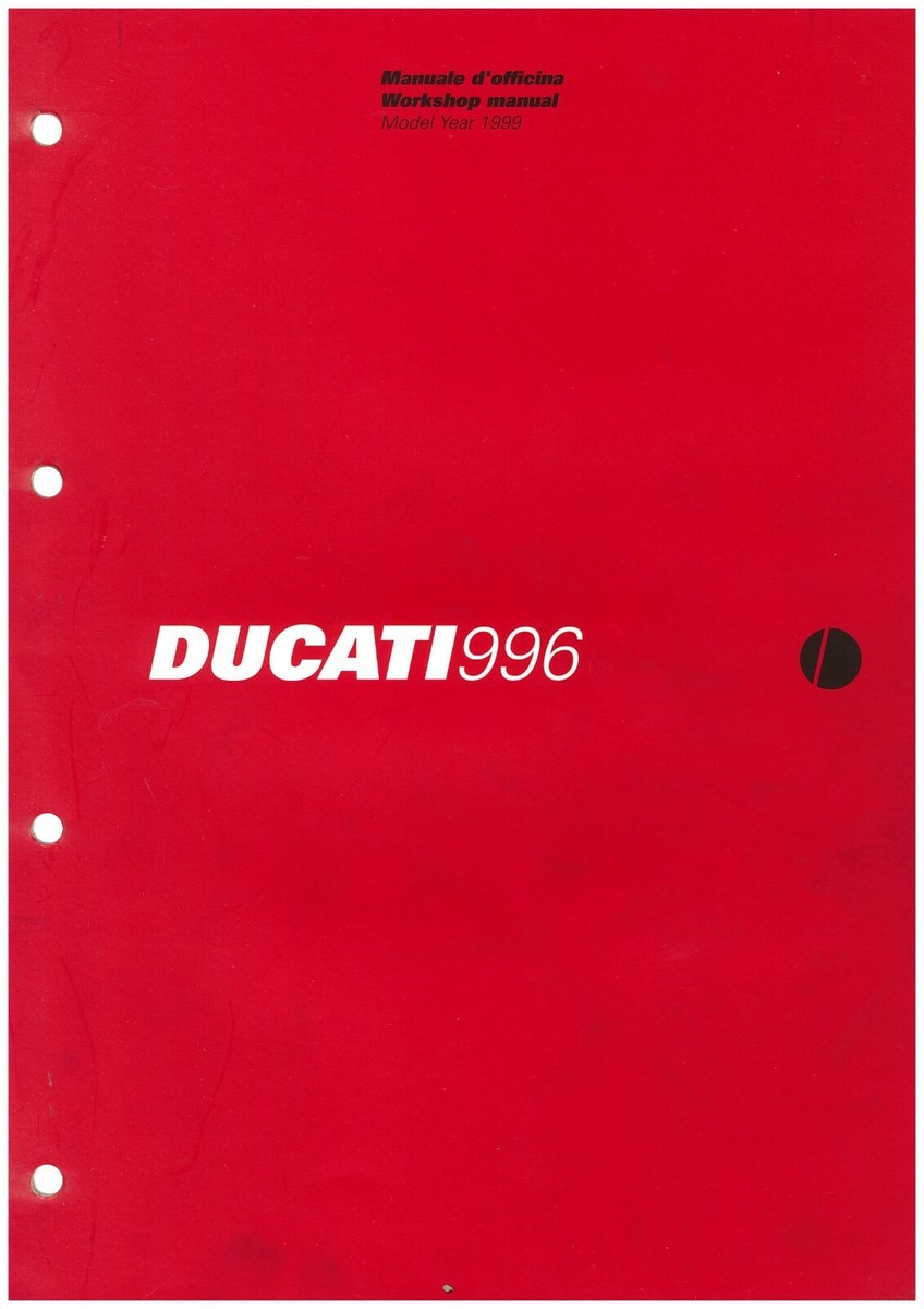 DUCATI996 ワークショップマニュアル DUCATI996 ワークショップマニュアル 【公式通販】