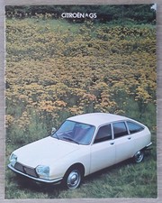 Citroen GS Range Brochure 1978 - Special Club Pallas Estate