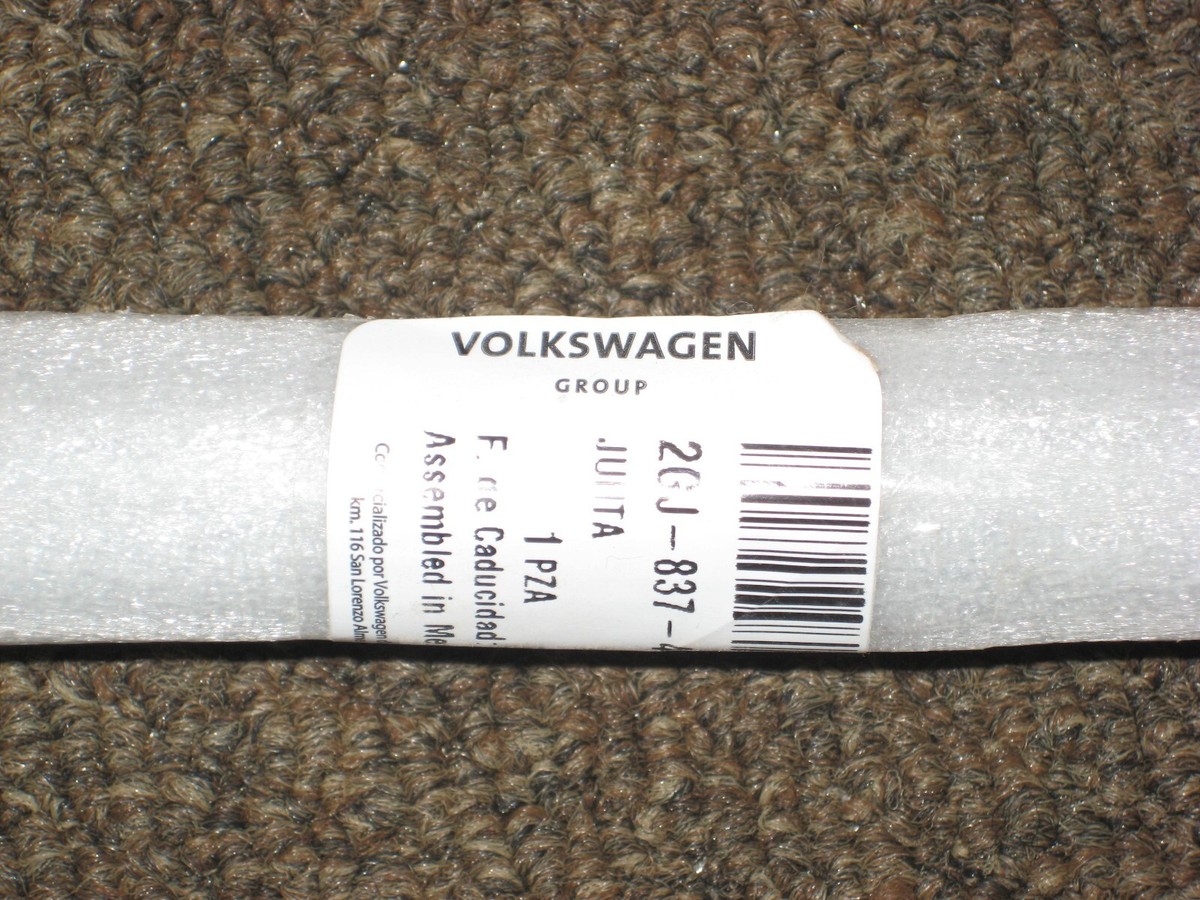 VOLKSWAGEN TAOS FRONT RIGHT SIDE DOOR WINDOW BELT MOLDING OEM 22 