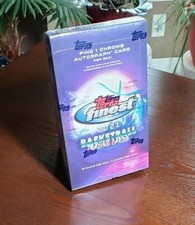 2 Box Lot  2021 TOPPS FINEST BASKETBALL HOBBY BOX ONLINE EXCLUSIVE 1 AUTO 3 PARA