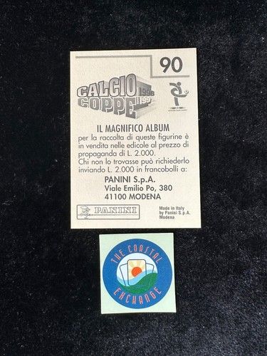 1996-1997 Panini Calcio Coppe | Choose Your Single(s) | #1-144 | #A-R - Bild 143 von 241