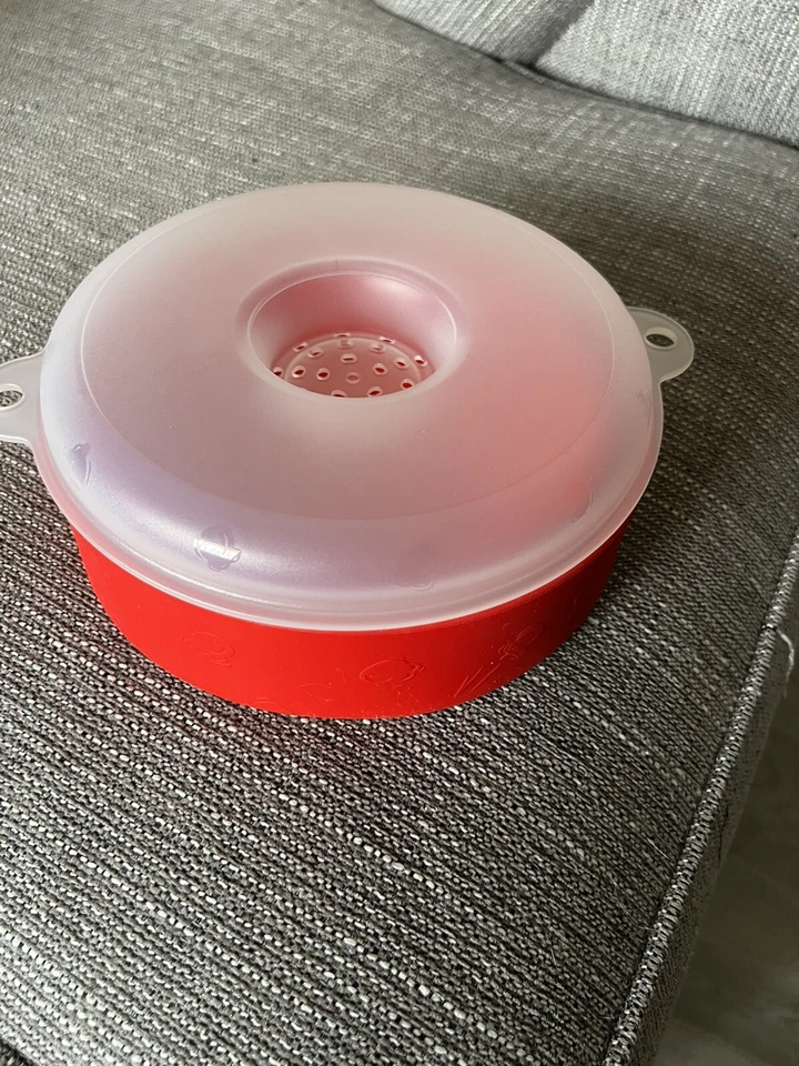 Ecoolution Micro-Pop Silicona Palomitas Popper Microondas Rojo NUEVO Foto 4 de 4