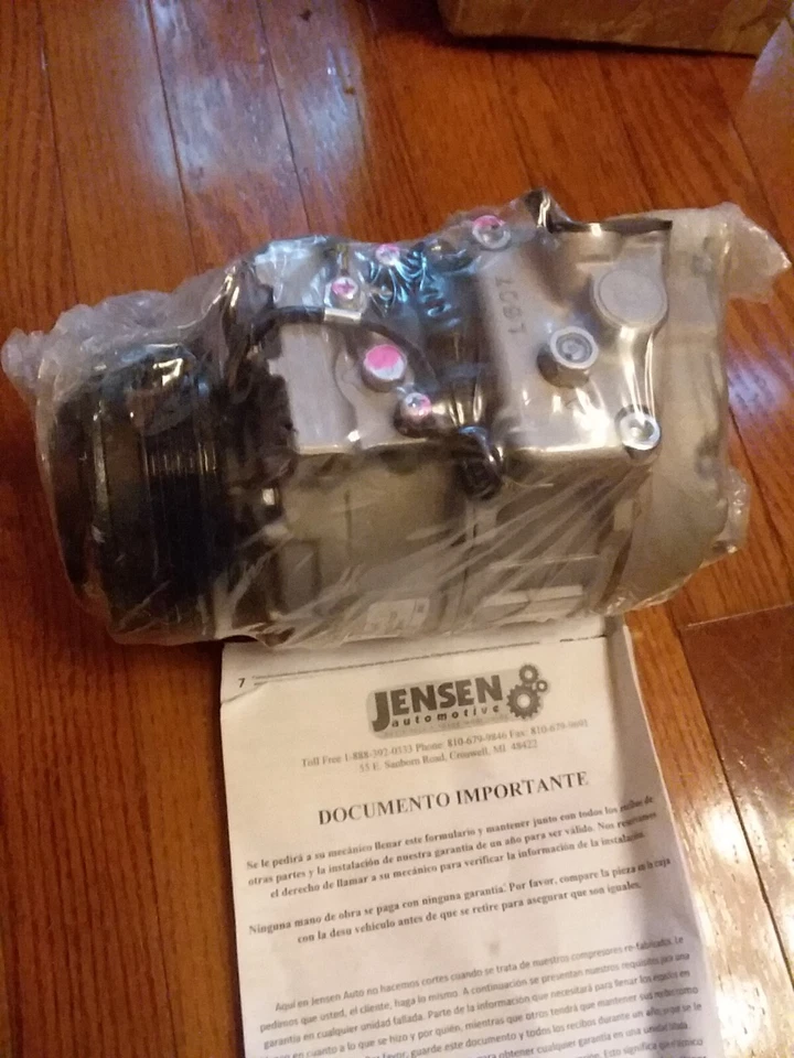 Compresor de aire acondicionado de aire acondicionado para BMW X5 3.0i deportivo utilitario 4 puertas 2003-2006 Foto 2 de 4