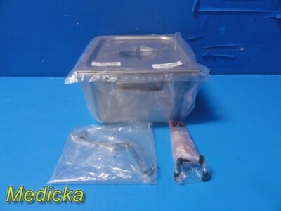 Flash-Guard system Stainless Steel Surgical Sterilization Container W/ Lid~30763