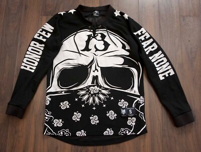 Headrush Jersey Skull Only God Can Judge Me Size S *42DG0604p