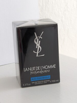 Yves Saint Laurent La Nuit De L'Homme Bleu Electrique EDT Intense - 100ml/3.3 oz