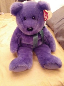 employee bear beanie baby