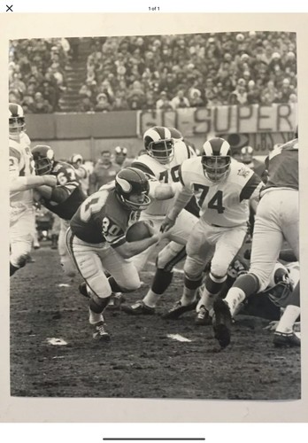 Los Angeles Rams Painted Horns RK2 Style Suspension Football Helm Olsen - Bild 5 von 14