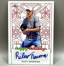 2023 Leaf Pickleball RILEY NEWMAN signed Auto #BA-RN1 Autograph card