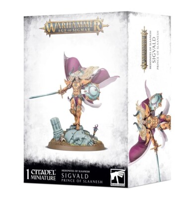 Sigvald Prince Hedonites of Slaanesh Warhammer AOS Age of Sigmar
