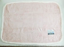 Vintage Peanuts Snoopy Plush Lap Blanket 39 x 27 inches (100 x 70 cm) Pink New