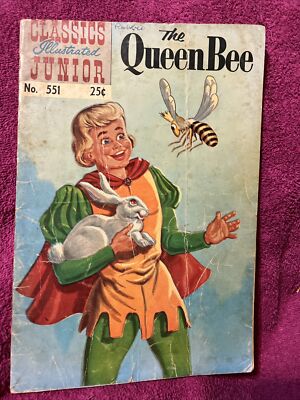 The Queen Bee Classics Illustrated Junior #551 Winter 1969