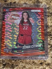 2025/2026 WNBA Red Pulsar Prizm Rookie Card RC Sonia Citron Mystics 240/299 /299