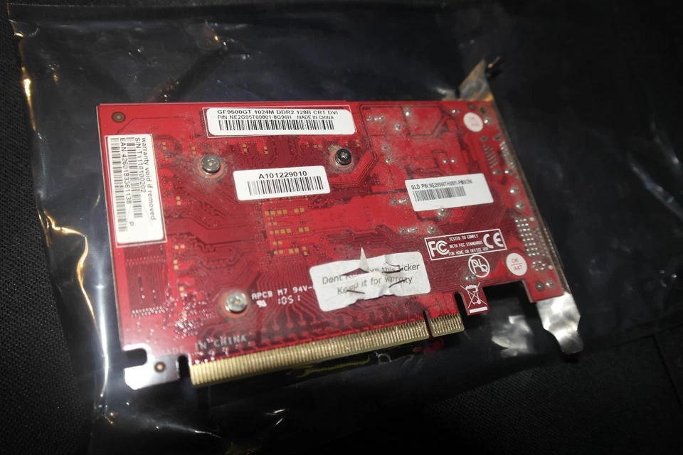 nVidia GeForce 9500GT DVI / VGA 1GB 1024 MB PCI-e Graphics Card - Image 4 of 4