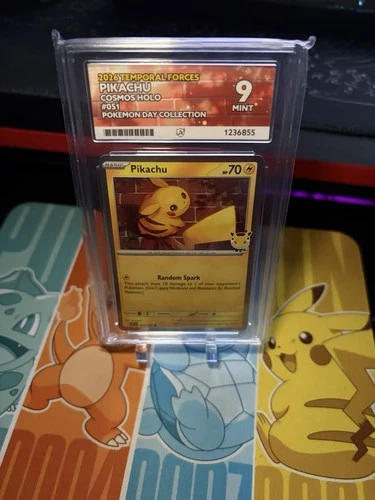 Pokémon TCG Pikachu Pokemon Day Promo Card 051/162 Ace 9