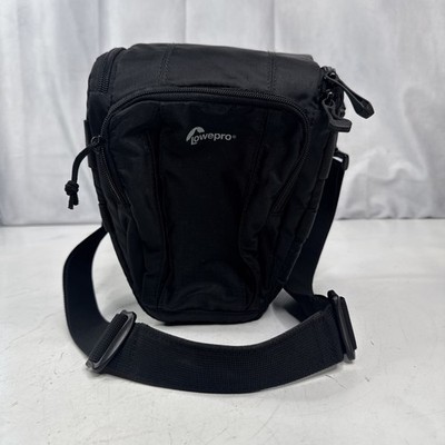 Lowepro Toploader Zoom 50 AW II Shoulder Camera Bag Black With Strap All Weather