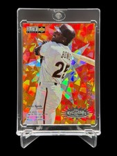 1996 Upper Deck BARRY BONDS “CRASH THE GAME” ORANGE ICE HOLO UD CHOICE🔥RARE🔥