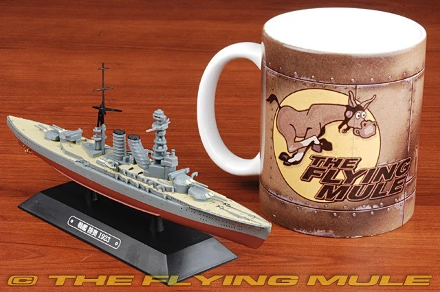 Acorazado Eaglemoss 1:1100 clase Nagato IJN Mutsu Foto 4 de 4