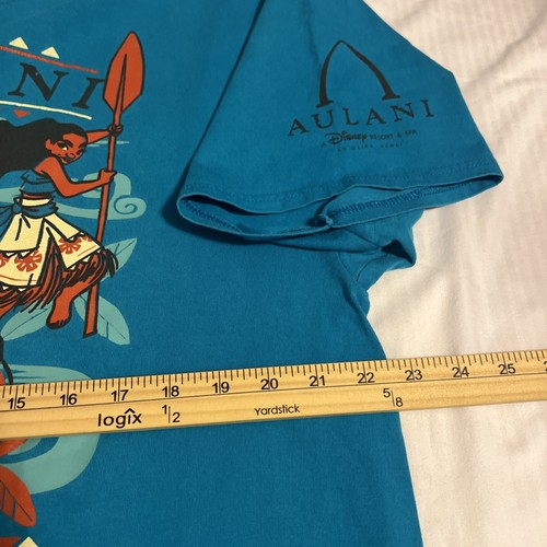 Disney Aulani Tshirt XL Hawaii Moana Charity Walk Blue 2017 - Picture 6 of 8