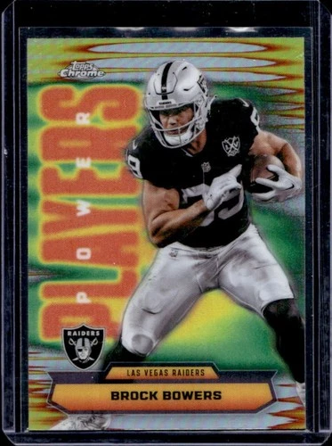 2025 Topps Chrome Brock Bowers Refractor (RAW)