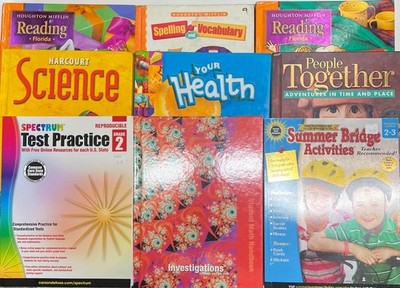 Grade 2 Curriculum Multi-Subject Homeschool 2nd Student Bundle Homeschooling Lot