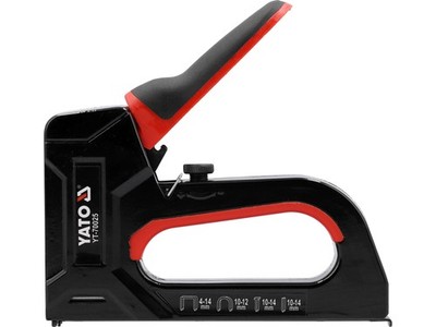 Yato 6 Funktionen Handtacker für Klammern/Stifte/Nägel YT-70025