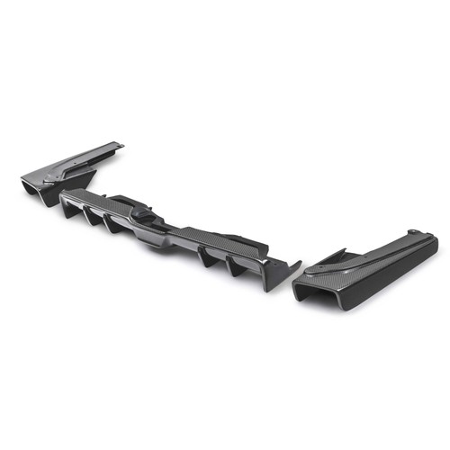 3PC Carbon Fiber Rear Diffuser MD Style 2022 Subaru WRX - Picture 9 of 15