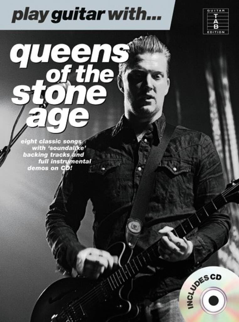Play Guitar With Queens of the Stone Age - TAB Songbook with CD | Eight Rock Songs with Standard Notation and Complete Lyrics | Demo and Backing Tracks for Play-Along Practice - Image 5