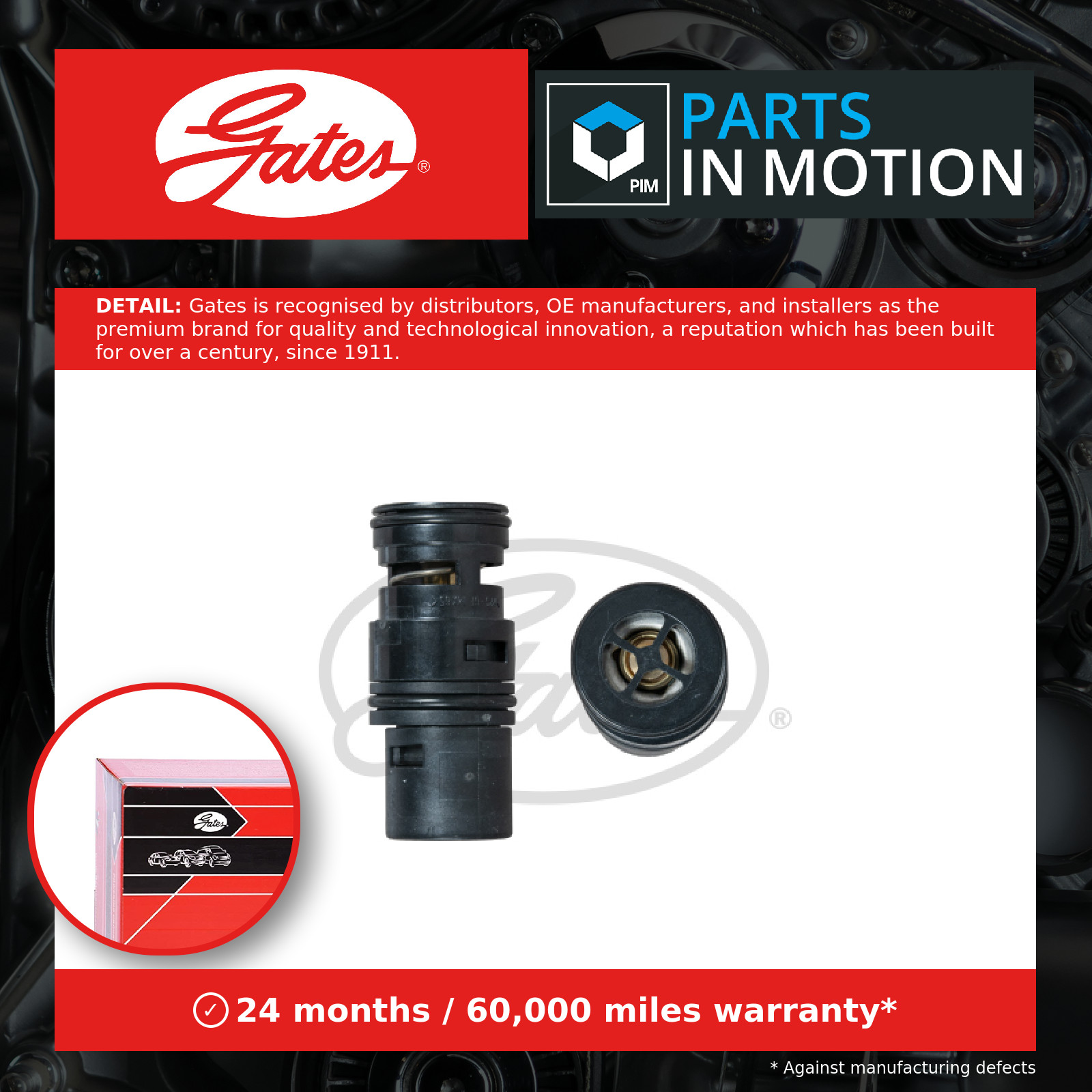 Gates Coolant Thermostat - TH61580 - Fits BMW - Equivalent to OE Quality - Image 10