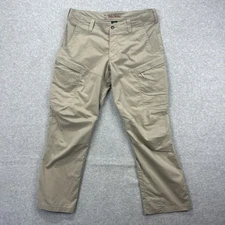 511 Tactical Pants Mens 36x30 Tan Khaki Apex Canvas Cargo Utility Military Work
