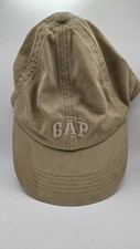 GAP Beige Solid Baseball Cap Hat Adjustable One Size Unisex Adults Casual