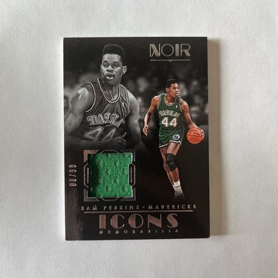 2017-18 Panini Noir - Icons Memorabilia Sam Perkins #IM-SP /99 (MEM)