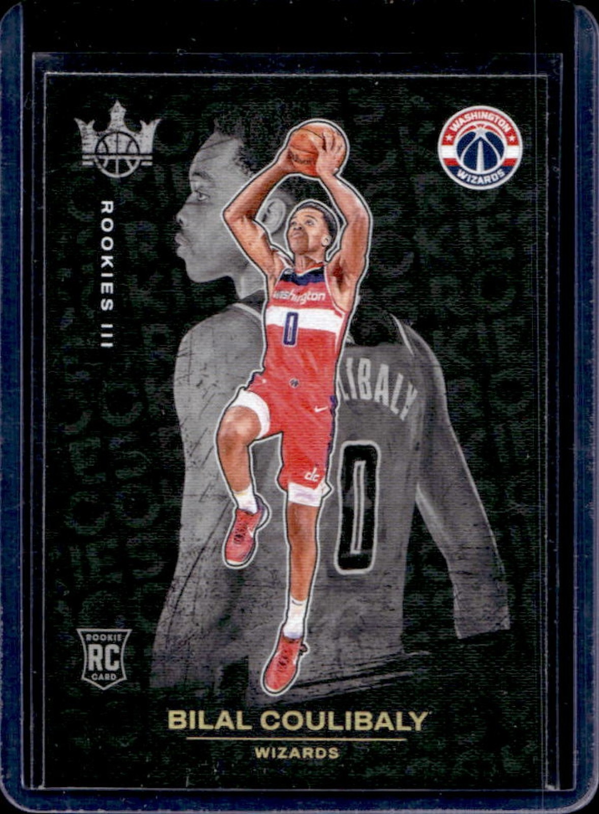 2023-24 Panini Court Kings Bilal Coulibaly RC Rookie Tier Three #151 Wizards