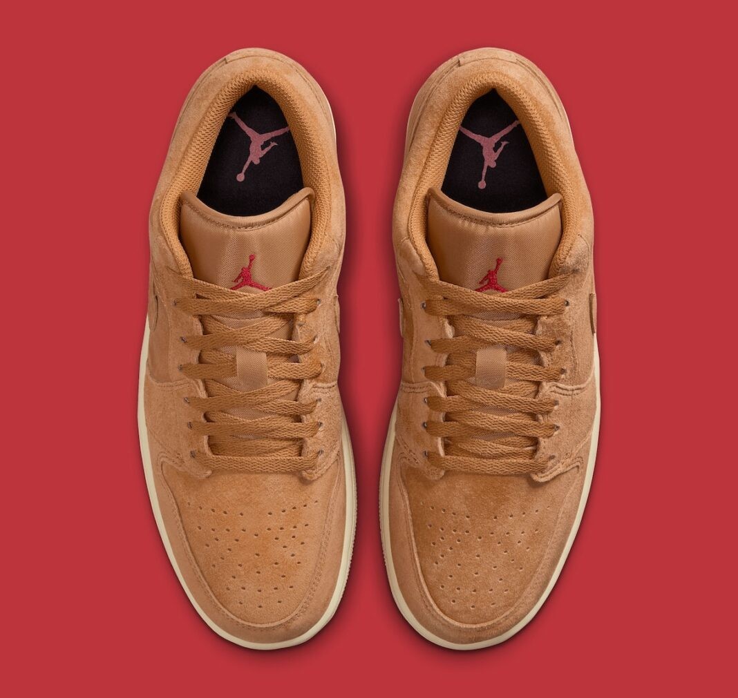 Nike Air Jordan 1 Low Flax Wheat HV4089-200 Men's Shoes NEW thumbnail 7