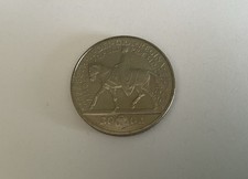 Royal Mint 2002 &pound;5 coin commemorating the Golden Jubilee of Queen Elizabeth II.