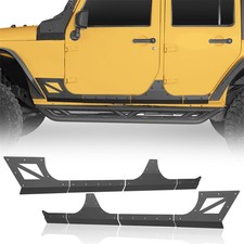 For 2007-2018 Jeep Wrangler Jk Body Door Armor Cladding Rocker Guards Car Slider