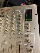 Vestax PCV-275 DJ Mixer Controller di Miscelazione Professionale Argento Alimentatore OK