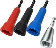 4 PCS Wire Nut Twister，Fast Twister Tool for Drill，Wire Twiter for... 