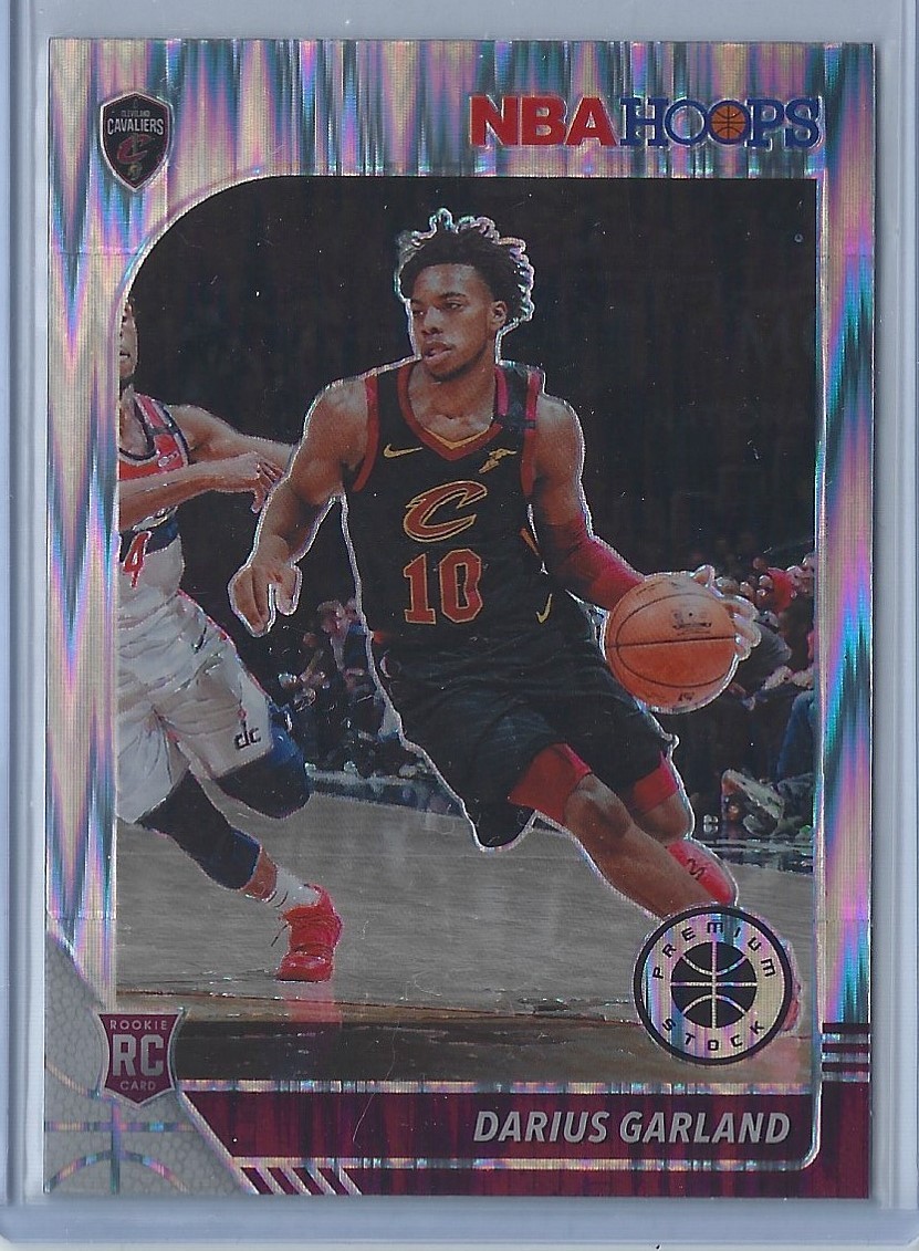 2019-20 Panini NBA Hoops Premium Stock Flash Prizm Darius Garland #251 Rookie RC