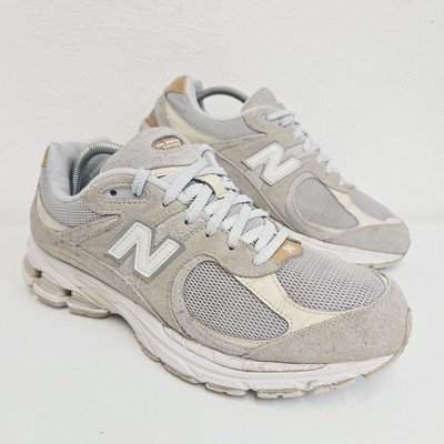 New Balance 2002R Concrete GreyBrown Herren Größe UK 9,5 Wildleder Turnschuhe M2002RSB