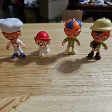 BLIPPI Figure Toy Lot Of 4 Figures