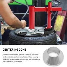 Fit for 4"-21" Tires Manual Tire Changer Duck Head Adapter Kit w/ Centering Cone