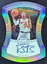 2022 Crown Royale Regal Achievements Signatures #RAS-RJB RJ Barrett Auto /49