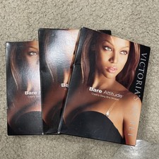 Victoria Secret Bare Attitude Lot of 3 Bra Straps Detachable Adjustable