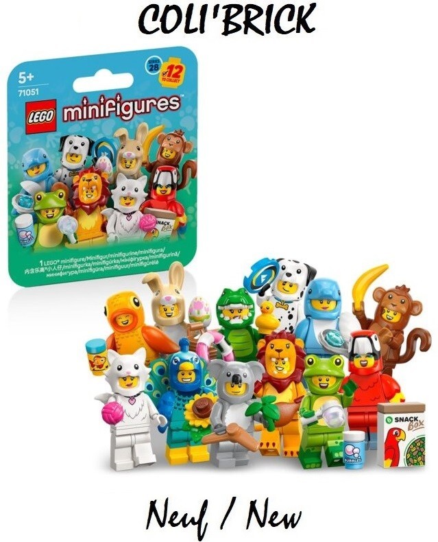 Lego 71051 Minifig Série 28 Édition Complète État Neuf Certifié