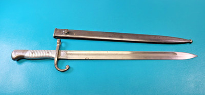 Argentine Model 1891 Bayonet Knife & Scabbard WKC  German TR1467