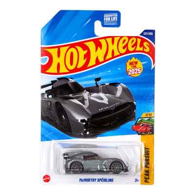 HOT WHEELS McMurtry Speirling Gray Peak Pursuit Mainline HYW55 2025