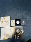 2 American Eagle Standing Liberty 2012 and 2017 Unc. Coins .999 Fine Silver